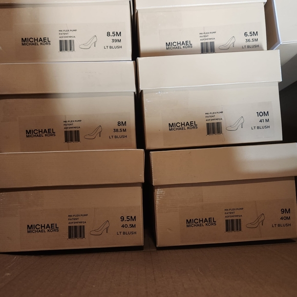 Michael kors flex mid pump Patent leather Color LT Blush - Picture 5 of 6